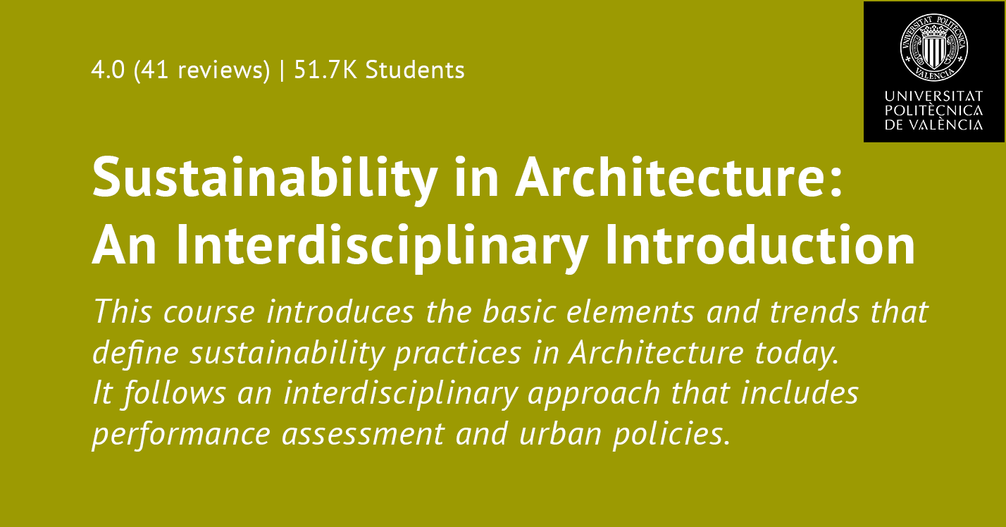 Sustainability in Architecture: An Interdisciplinary Introduction